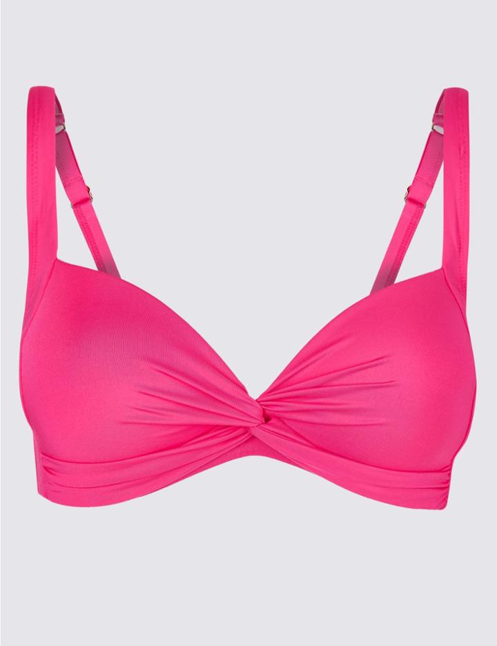 Marks & Spencer Padded Bikini Top Pink