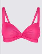 Marks & Spencer Padded Bikini Top Pink