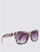 Marks & Spencer Angular Cat Eye Sunglasses Grey Mix