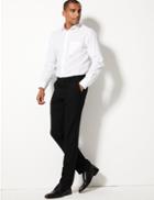 Marks & Spencer Slim Fit Flat Front Trousers