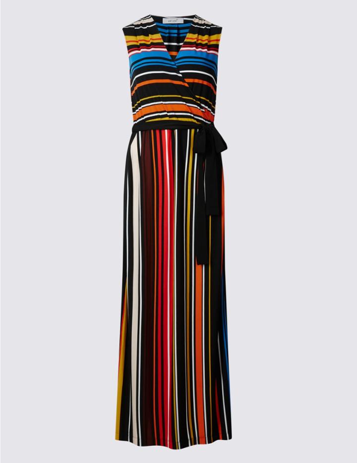 Marks & Spencer Striped Maxi Dress Multi