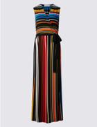 Marks & Spencer Striped Maxi Dress Multi