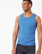 Marks & Spencer Pure Cotton Hanging Vest Royal Blue