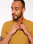 Marks & Spencer Slim Fit Pure Cotton Polo Shirt Bright Yellow