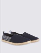 Marks & Spencer Printed Slip-on Espadrilles Navy