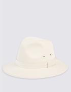 Marks & Spencer Pure Cotton Ambassador Hat With Stormwear&trade; Cream C
