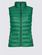Marks & Spencer Down & Feather Gilet With Stormwear&trade; Emerald