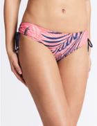 Marks & Spencer Printed Hipster Bikini Bottoms Coral Mix