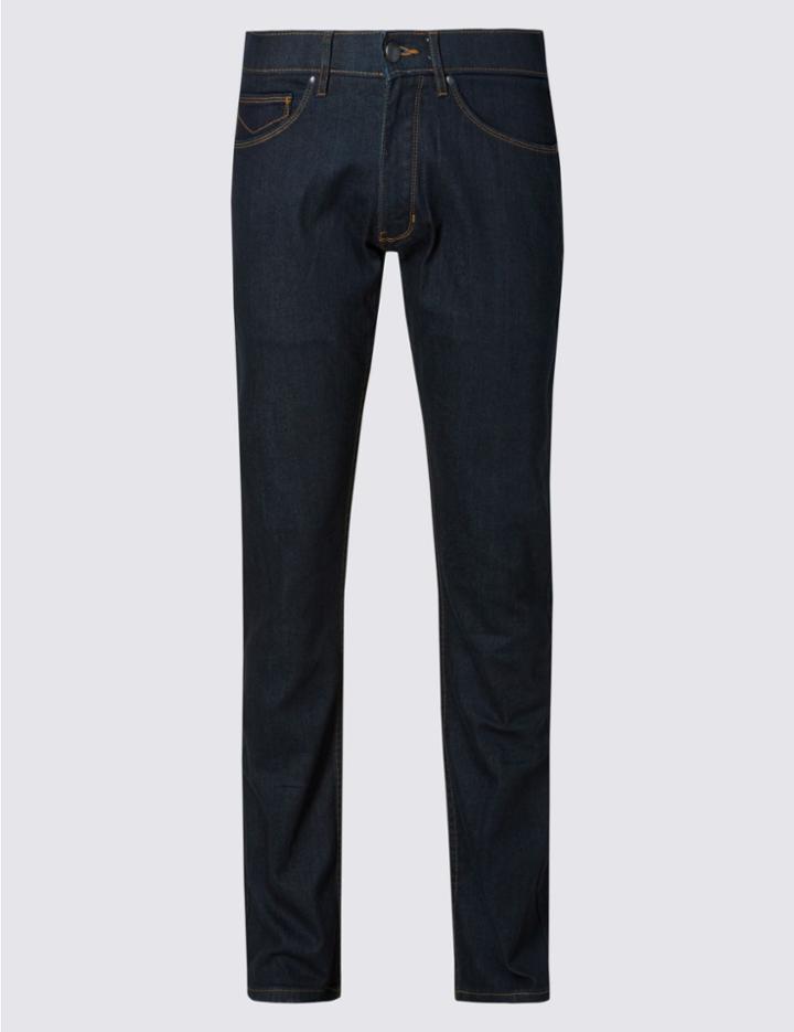 Marks & Spencer Slim Fit Stretch Jeans With Stormwear&trade; Indigo