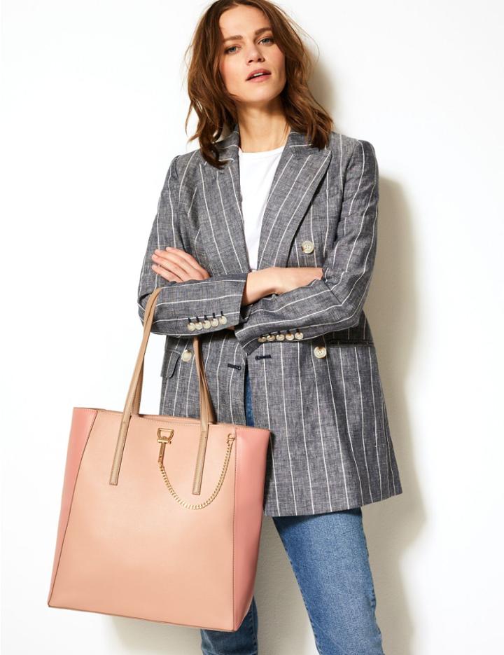 Marks & Spencer Chain Detail Shopper Bag