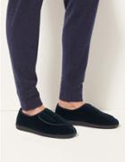 Marks & Spencer Corduroy Riptape Slippers With Freshfeet&trade;