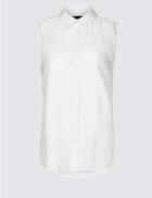Marks & Spencer Pure Linen Shirt White