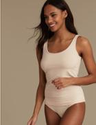 Marks & Spencer Build-up Shoulder Vest Almond