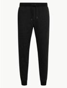 Marks & Spencer Cotton Rich Joggers Charcoal Mix