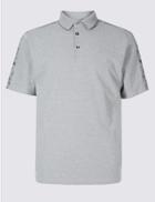 Marks & Spencer Slim Fit Polo Shirt Grey