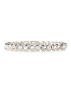 Marks & Spencer Platinum Plated Diamant Bracelet White Mix