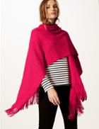 Marks & Spencer Knitted Wrap Cerise