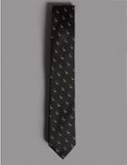 Marks & Spencer Reindeer Tie Made With Swarovski&reg; Elements Black