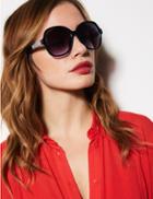 Marks & Spencer Square Sunglasses Black Mix