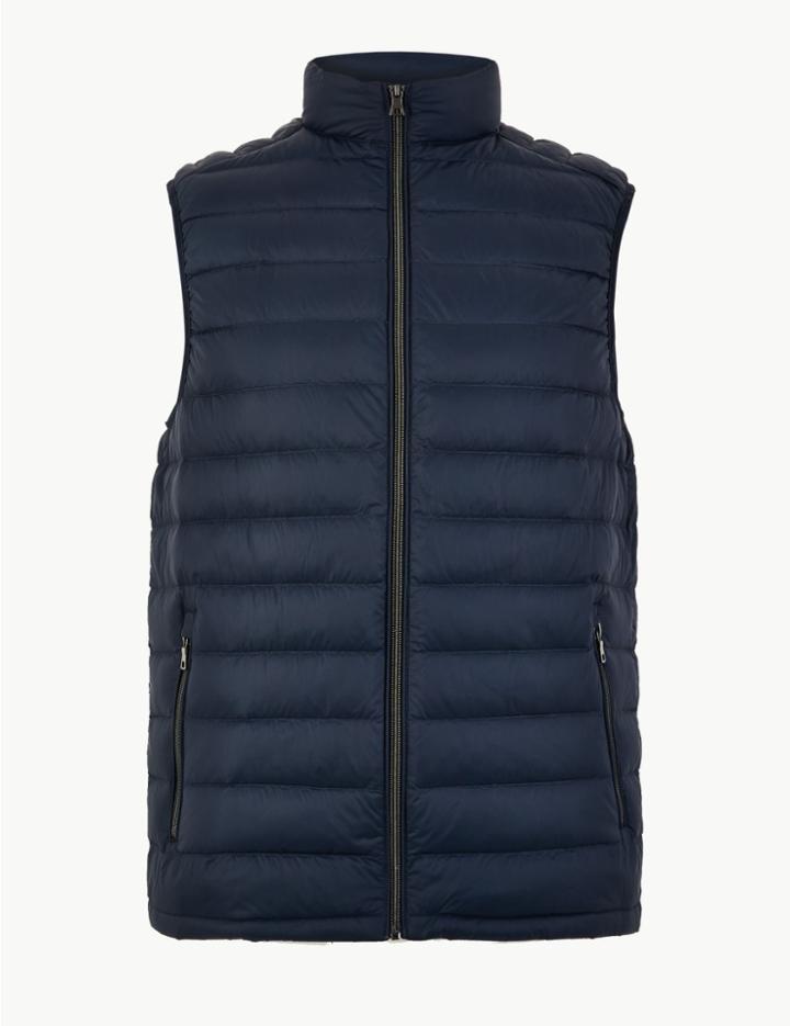 Marks & Spencer Down And Feather Stormwear&trade; Gilet Navy