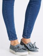 Marks & Spencer Bow Trainers With Insolia Flex&reg; Denim