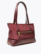Marks & Spencer Zipped Detail Tote Bag Berry