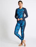 Marks & Spencer Swim To Gym Leggings Navy Mix