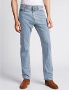 Marks & Spencer Regular Fit Jeans Medium Blue