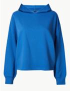 Marks & Spencer Long Sleeve Sweatshirt Azure Blue