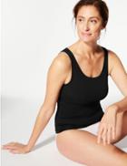 Marks & Spencer Modal Blend Body Sensor&trade; Vest Black