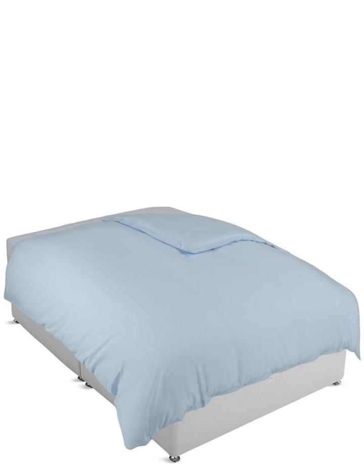 Marks & Spencer 200 Thread Count Comfortably Cool Duvet Cover Powder Blue