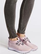 Marks & Spencer Embellished Trainers Pale Pink