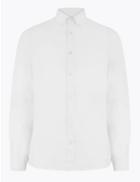 Marks & Spencer Pure Linen Slim Fit Shirt White