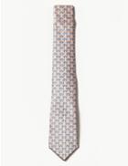 Marks & Spencer Pure Silk Flamingo Print Tie Pale Pink Mix