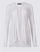 Marks & Spencer Long Sleeve Cardigan Soft White