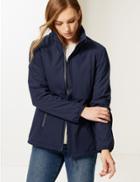 Marks & Spencer Funnel Neck Jacket With Stormwear&trade; Navy