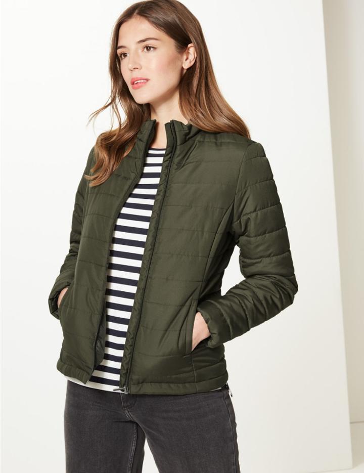 Marks & Spencer Padded Jacket Hunter Green