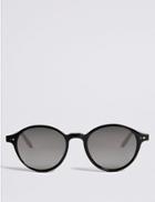 Marks & Spencer Polarised Classic Round Sunglasses Black