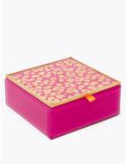 Marks & Spencer Leopard Print Jewellery Box Pink Mix