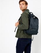 Marks & Spencer Pro-tect&trade; Scuff Resistant Zip Backpack Navy