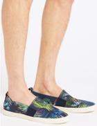 Marks & Spencer Printed Slip-on Pump Navy Mix