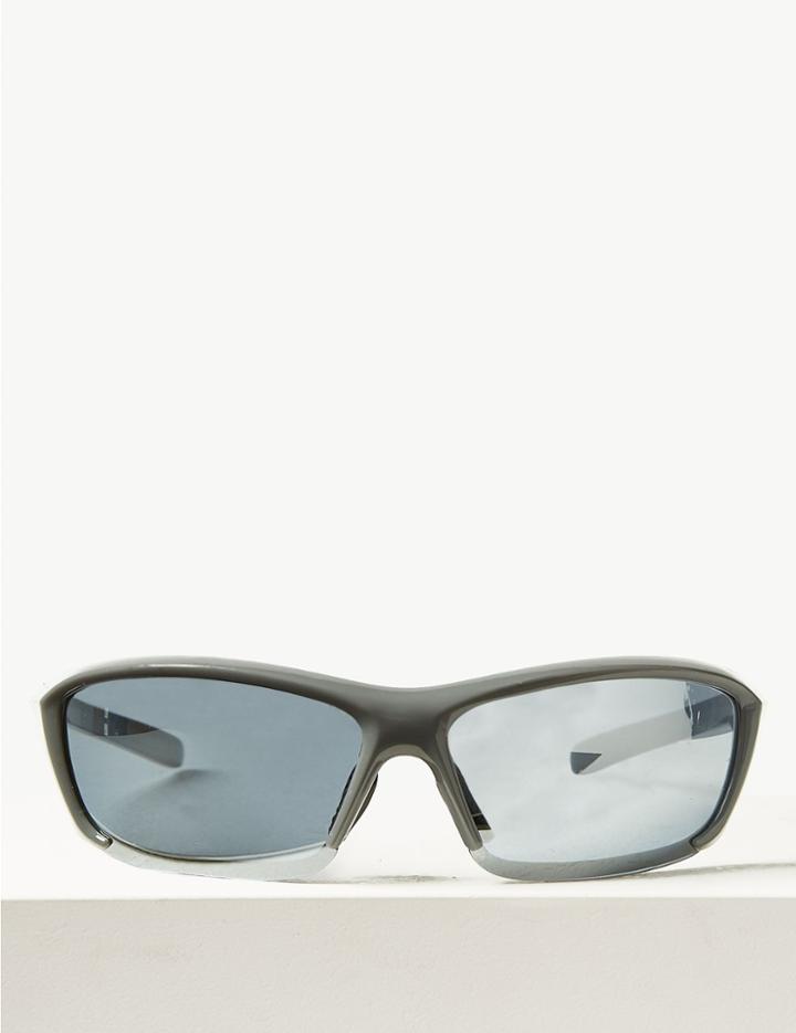 Marks & Spencer Sport Wrap Sunglasses Grey