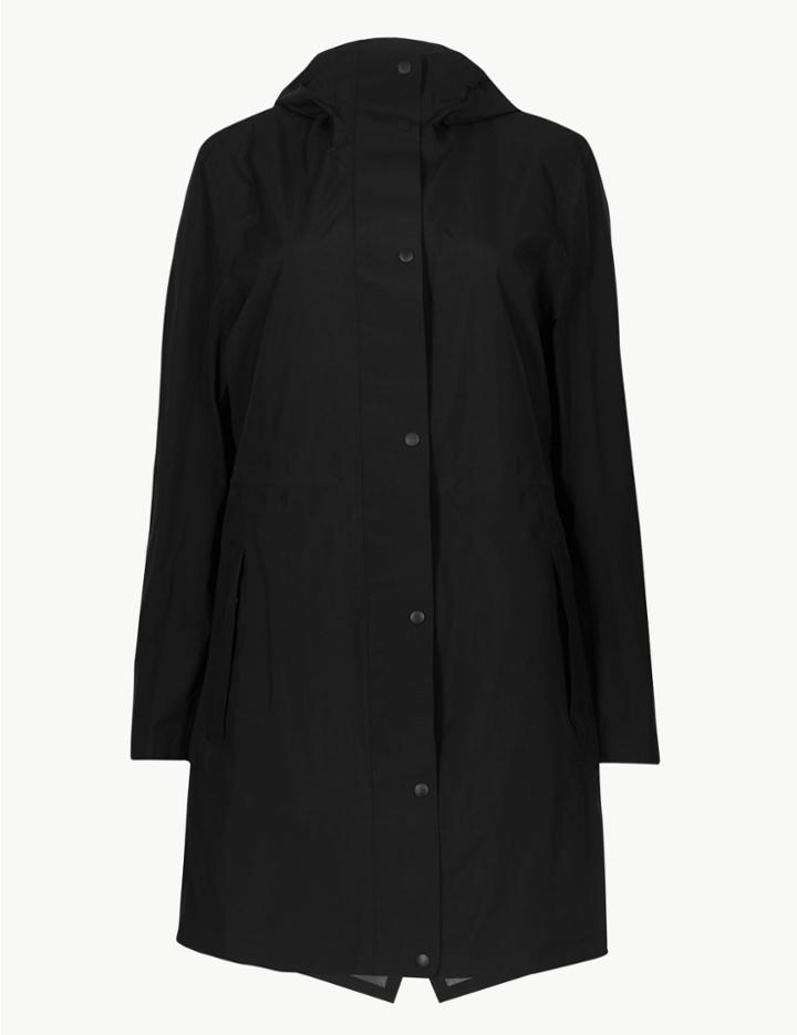 Marks & Spencer Waterproof Parka Black