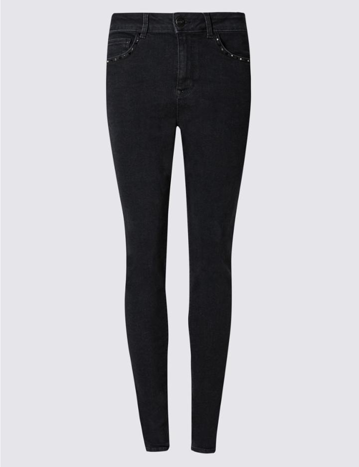 Marks & Spencer Skinny Leg Jeans Grey