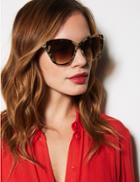 Marks & Spencer Carmel Cat Eye Sunglasses Black Mix