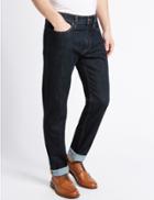 Marks & Spencer Tapered Lightweight Jeans Indigo