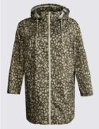 Marks & Spencer Curve Printed Anorak Jacket With Stormwear&trade; Multi