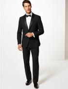 Marks & Spencer Evening Black Regular Fit Jacket Black