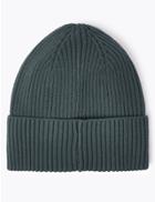 Marks & Spencer Ribbed Beanie Hat Teal