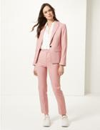 Marks & Spencer Single Breasted Blazer Pink